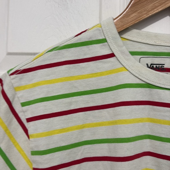 VANS striped tee.  Size S - Picture 3 of 8